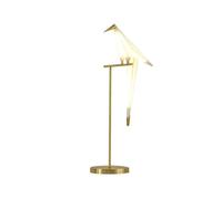 Postmoderne Étude Créative Bureau Bureau Lumière Simple Art En Forme D’oiseau Lampe de Bureau En Métal Chambre Salon Dortoir Lampe de Table Appartement Café Western Restaurant Décoration Luminaire