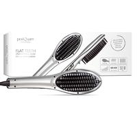 PostQuam - Brosse lissante à cheveux 50 W - Peigne électrique pour un lissage uniforme - Technologie céramique et infrarouge - Contrôle numérique de la température de 80 °C à 230 °C - Design léger et