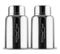 POSTreat Lot de 2 éléments réducteurs de fluorure en acier inoxydable AISI 304 PF-2 Élimine > 95 % du fluor, compatible avec les éléments filtrants Weeplow, Black Berkey, Purewell & Other Filters