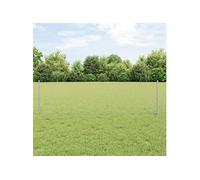 Posts de clôture 11 pcs U-Channel 60 cm en acier galvanisé 3336991
