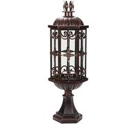 Postse27que Stigma Lampe Ip44 Pelouse Rétro Industriels Extérieur Lampe De Poste Haut Pôle Communauté Extérieur Herbe Décoratif Sol Porche