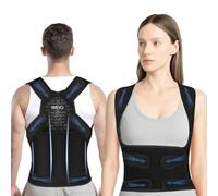 Posture Correcteur Dos Ceinture Femme: Ceinture Dorsale Maintien du Dos Droit - Respirant Maintien du dorsale Cou et des Épaules - Redresse Réglable Tenir Soutien Lombaire Invisible Orthese Taille M