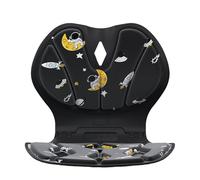 Posture Corrector Chair, Folding Back Support Seat, Ergonomic Spine Straightener Cushion, Adjustable Waist Alignment Tool, for Home, School, Study Room, Desk, Floor, Reading