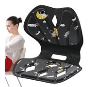 Posture Corrector Chaise - Chaise De Support De Dos Ergonomique, Support De Taille Pliant | Coussin De Lisseur Arrière, Correcteur De Posture Réglable Pour Assis, Maison, Bureau, Salle D'étude, Sièges