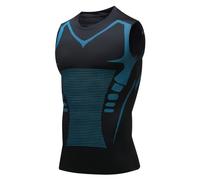 Posture Corrector for Men, Back Posture Corrector for Men, Menionic Tourmaline Posture Corrector Vest (Black,XXXXX-Large)