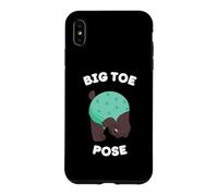 Posture du Gros Orteil Yoga - Yoga à la française Coque pour iPhone XS Max