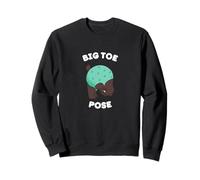 Posture du Gros Orteil Yoga - Yoga à la française Sweatshirt