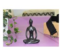 Posture lotus dhyana mudra noir 10 cm
