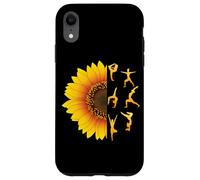 Postures de Yoga Asanas avec Tournesol Cadeau Yogi Fleurs Coque pour iPhone XR