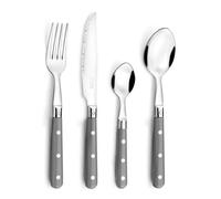 Pot 24 couverts Bistro-Club Gris Pradel Essentiel - set couverts de table gris