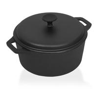 Pot Ø26,5 cm Fonte Marmite Pot de Cuisson Cuisine Camping Extérieur vidaXL