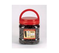 Cheville crampon en polypropylène - fixation universelle - marron - 400 pièces GLODIS