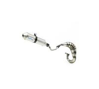 POT 50 A BOITE LEOVINCE X-FIGHT TITANE POUR APRILIA 50 RS4 2011> (PASSAGE BAS) (REF 3278)