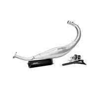 Pot 50 a boite voca chromed pour beta 50 rr 2012+ (passage bas - silencieux alu noir)