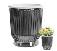 Pot à arrosage Automatique - Construction en Plastique Robuste, Format de Remplissage Facile, Stockage de l'eau, Support léger, Accessoire de Soin des Fonctionnel pour Le Jardin