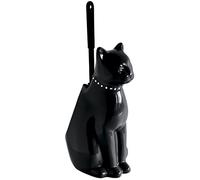 Pot à Balai Brosse WC Chat Noir Onyx