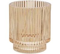 Pot à Brosse à Dents FIVE Simply Smart Verre 8x9cm Ambre