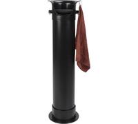 Pot à café, plastique durable, gestion efficace des déchets, noir