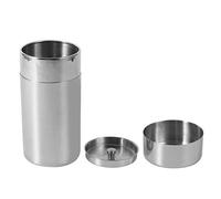 Pot à Café, Pot à Expresso, Pot à Thé, Pot en Acier Inoxydable avec Couvercle Intérieur pour Café en Poudre et Grains de Café, Pot de Rangement pour la Maison, L'extérieur, Le(550ml)