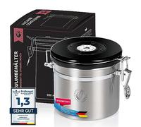 Pot à café sous vide, boîte à thé, pot de stockage - Récipient de stockage Pot sous vide avec couvercle aromatique, hermétique (Petite (900ml))