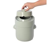 Pot à choucroute avec pierres lacto-fermentation 3L Gris