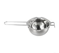 Pot à cire double chaudière en acier inoxydable pour la fabrication de bougies, bougies parfumées et artisanat de bougies de mariage avec miroir poli