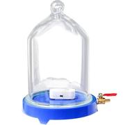 Pot à cloche sous vide avec base d'aspiration, instrument d'expérimentation de physique acoustique, démonstration de propagation du son, for laboratoire de collège et de lycée