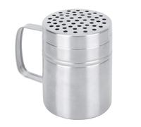 Pot à condiments, épices en acier inoxydable avec poignée, épices, poivre, sel, condiment, salière, secoueuse à sec, dragues de cuisine