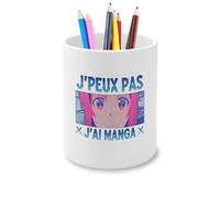 Pot à Crayon en Céramique - J'peux Pas J'ai Manga Asuna Anime Otaku Manga Fanart - 325 ml