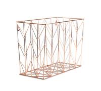 Pot à crayon en fil métallique Organiseur à dossiers suspendus cuivré