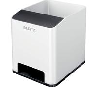 Pot A Crayon Multifonctionnel Organisateur De Bureau Avec Tiroir Et 6 Compartiments Boîte De Rangement Pour Stylos Porte-Stylos De Bureau En Plastique Pour Bureau École Maison (Rose2)