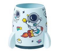 Pot à crayons - Coupe Rocket Ship de haute capacité | gobelet à stylos en forme de fusée | Grande capacité pour ranger pinceaux de maquillage, stylos, crayons, ciseaux et l'écriture