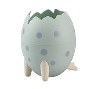 Pot à crayons créatif en forme d'œuf de dinosaure - Organiseur de bureau pour pinceaux de maquillage Kawaii - Décoration de bureau mignonne