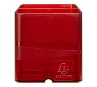 EXACOMPTA Pot à crayons Pen-Cube Chromaline - Rouge carmin