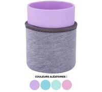 Pot À Crayons - Plastique Avec Housse Néoprène - Coloris Pastel - Apli