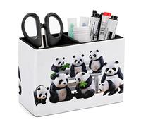 Pot à crayons pour bureau, porte-stylos amusant en forme de panda, organisateur de stylos de bureau, organisateur de crayons de bureau, porte-pinceaux de maquillage pour bureau, école, université en