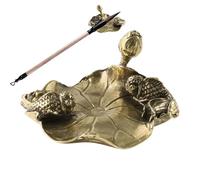 Pot à crayons vintage avec fentes sécurisées, organiseur de bureau avec un look élégant, récipient décoratif avec motif artistique, organisateur de papeterie pour la maison et l'université