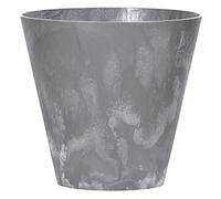 Pot à Fleurs 12L TUBUS BETON EFFECT 300x300x280 mm, Marengo