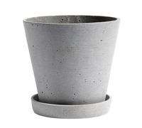 Pot à fleurs avec soucoupe XL H 20cm / Ø 21.5cm