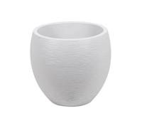 Pot à fleurs "" Egg"" - Blanc Cérusé - Ø 50 x 45 cm