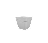 POT A FLEURS ET PLANTES CARRÉ CAPRI CAMPANA - PLASTIQUE - 37X37 CM - BLANC - ARTEVASI