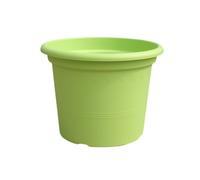 Pot à fleurs Euro 3 plast Geo Cm 35 Année 1977 Vert acide Polipropylène