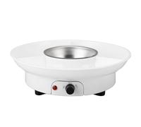 Pot à Fondue électrique pour Faire Fondre Le Chocolat, Ensemble de Pots à Fondue électriques Pratiques et Faciles à Nettoyer, Plateau de Service pour Pot à Fondue au Chocolat, 2