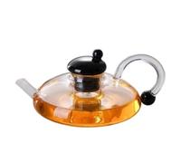 Pot À Infuseur À Thé - Bouilloire À Thé En Verre Borosilicate De 5,9 Pouces | Théière Résistante À La Chaleur De 600 Ml Avec Infuseur, Machine À Multifonctionnelle En Feuilles Mobiles, Théière En