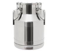 Pot à lait 10 l, en acier inoxydable 201, seau scellé