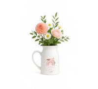 Pot à lait céramique 450 ml personnalisé prénom - “Une nounou en Or, ça reste dans le cœur” - Cadeau fin d’année nounou - Multi-usage vase/déco - Lave-vaisselle