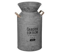 Atmosphera Pot à lait métal gris H48cm