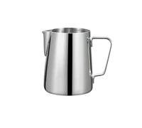 Pot à Lait En Acier Inoxydable Pichet à mousse de lait en acier inoxydable, pichet bec Long et arrondi, mousseur professionnel, Barista, vapeur for(350ML-Original)