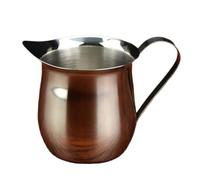 Pot à lait en acier inoxydable, Pot à crème à café avec poignée, adapté aux cafés et hôtels, pichet à sauce