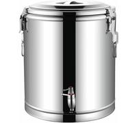 Pot à lait en acier inoxydable - Seau à lait durable avec robinet pour le stockage du vin, baril scellé pour la maison et la cuisine